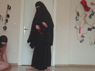 Muslim Ms canes fat slave