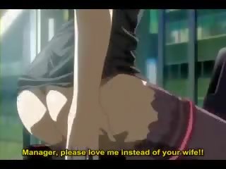 Krāšņa lascivious anime draudzene fucked līdz the tūplis